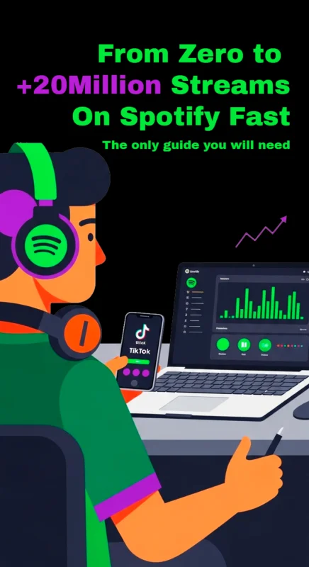 Ebook - From Zero to +20Million Streams Fast (the only guide you will need)